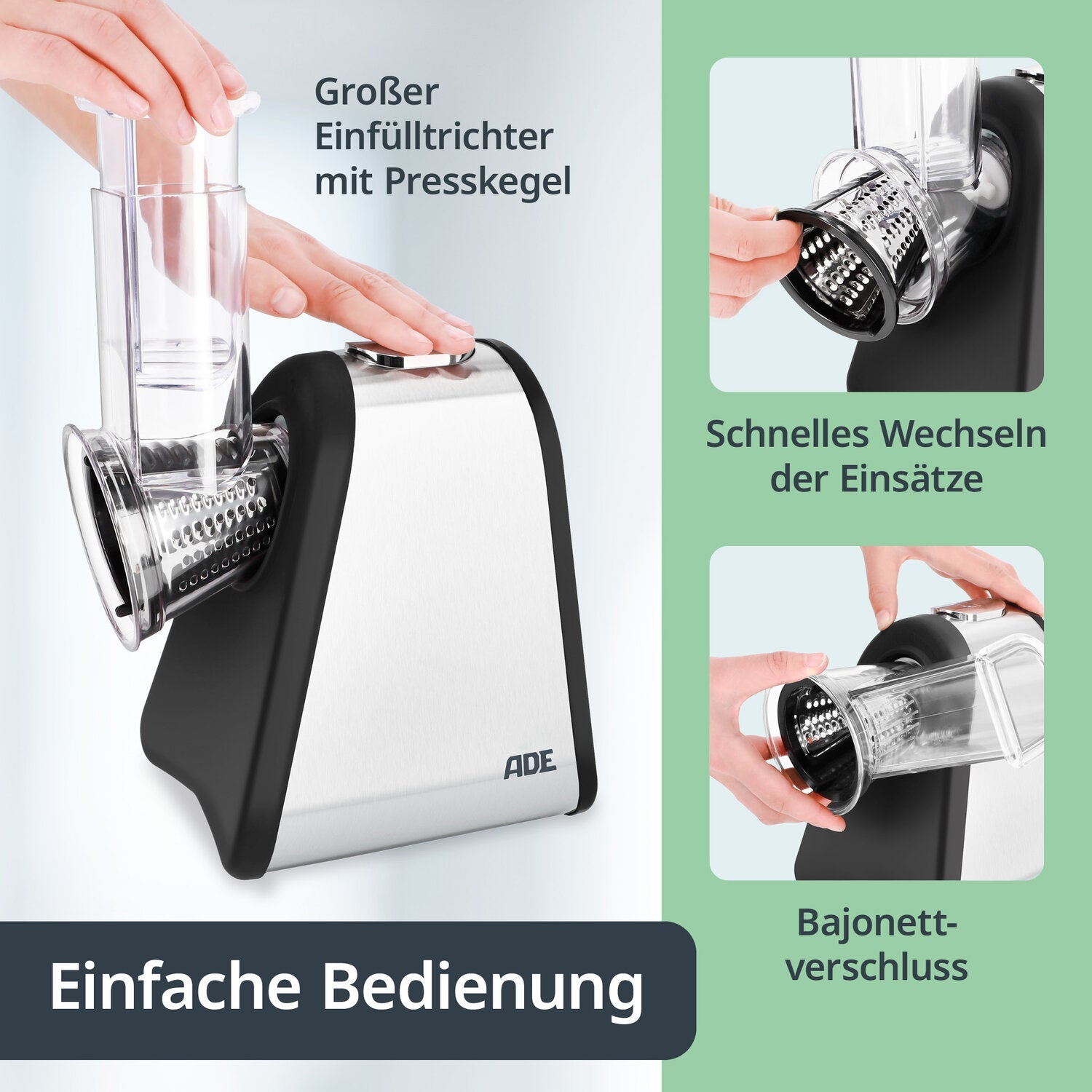 Elektrische Reibe
