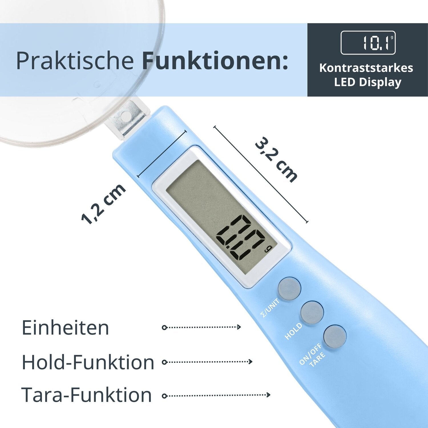 Digitale Löffelwaage