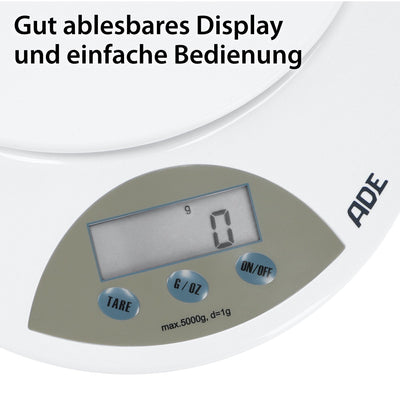 Digitale Schüsselwaage Angelina