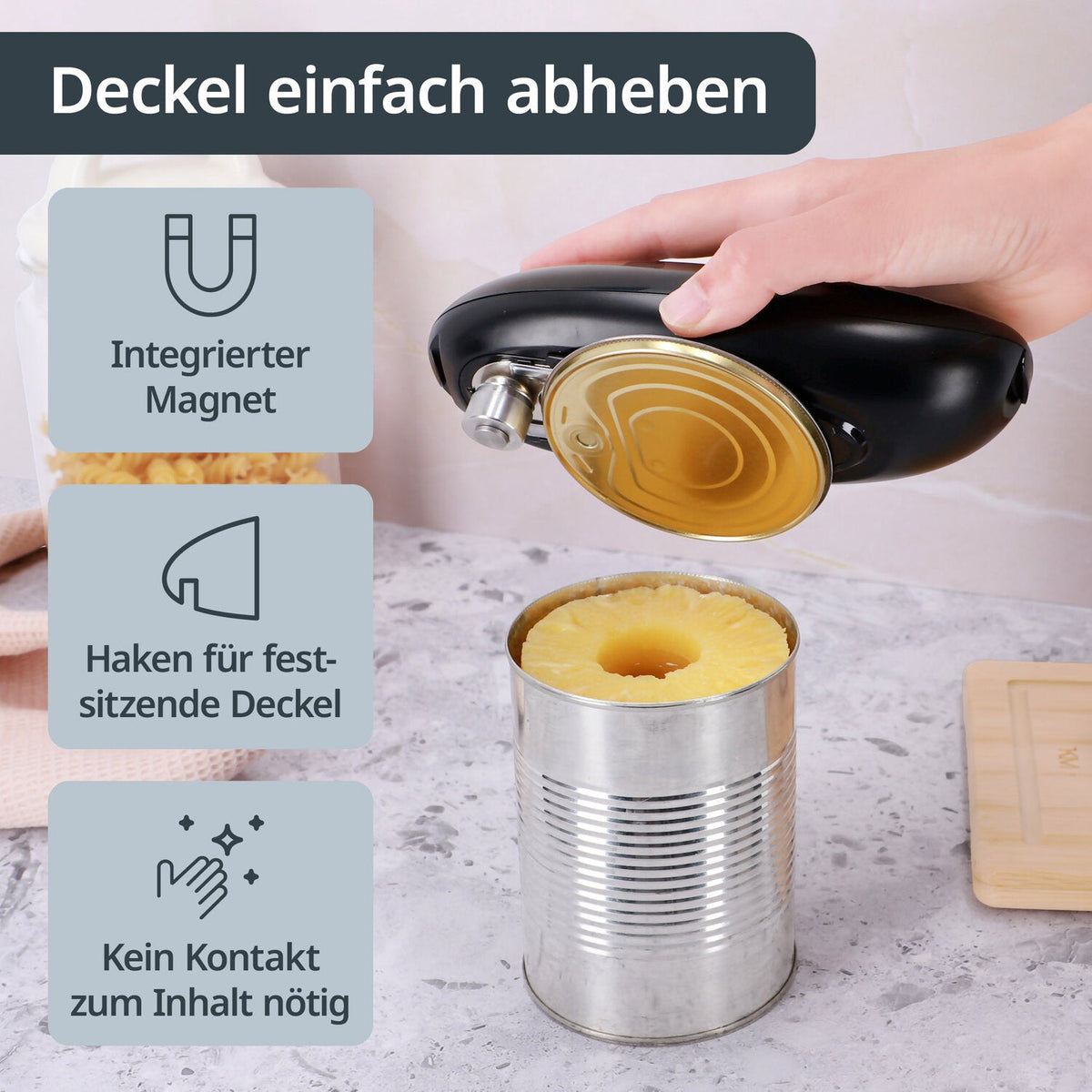 Electric can opener