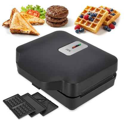 Sandwich- und Waffelmaker 3-in-1