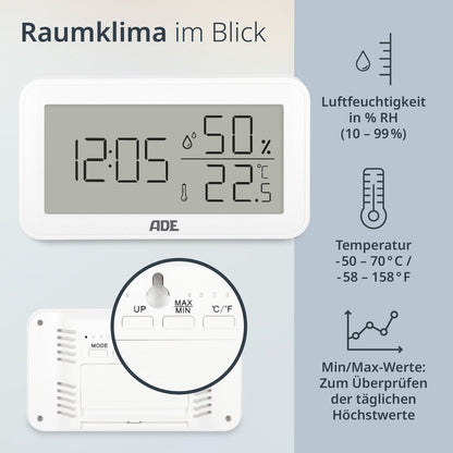 Digital thermo-/hygrometer