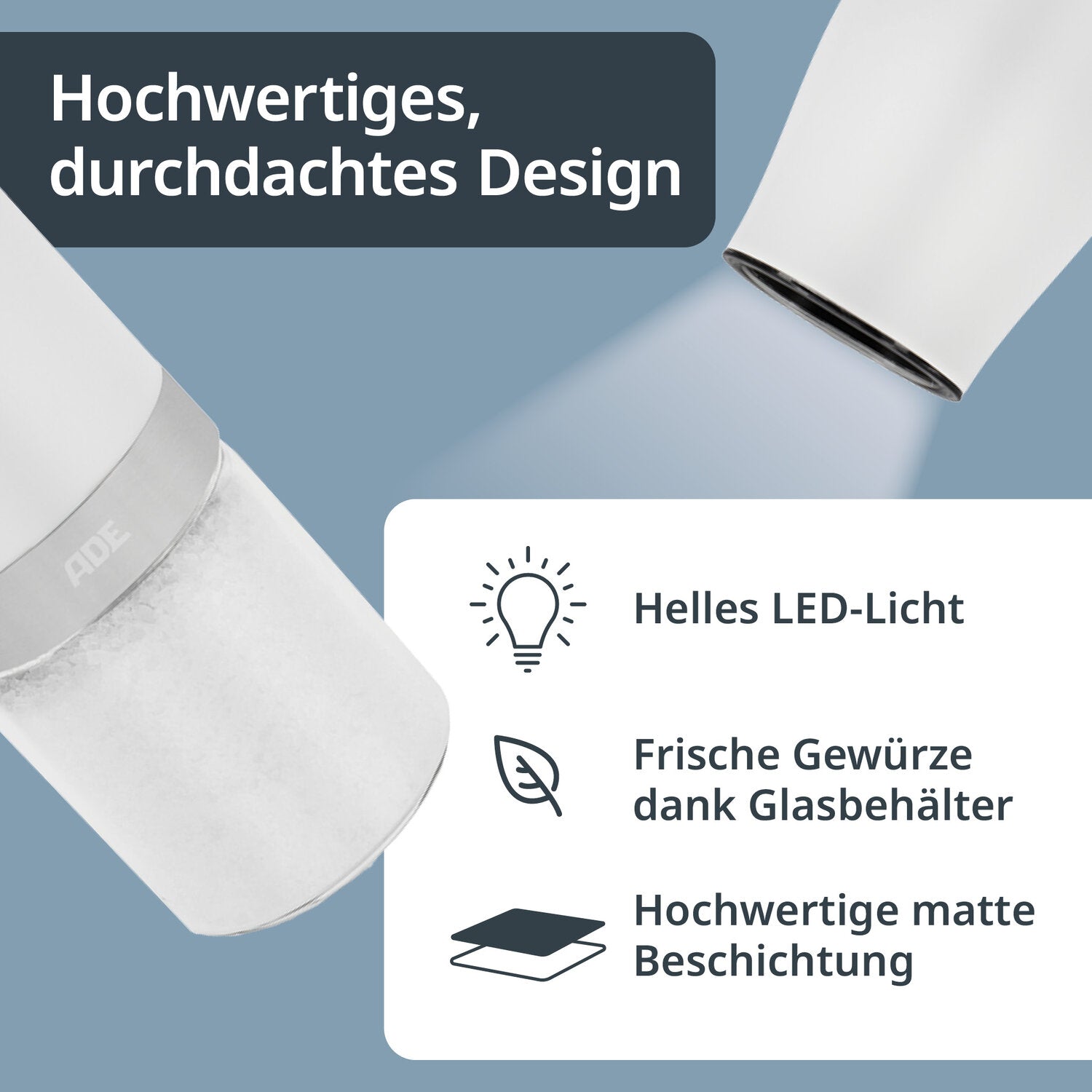 Elektrische Salz- und Pfeffermühle