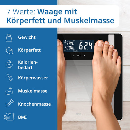 Digitale Körperanalysewaage Ines