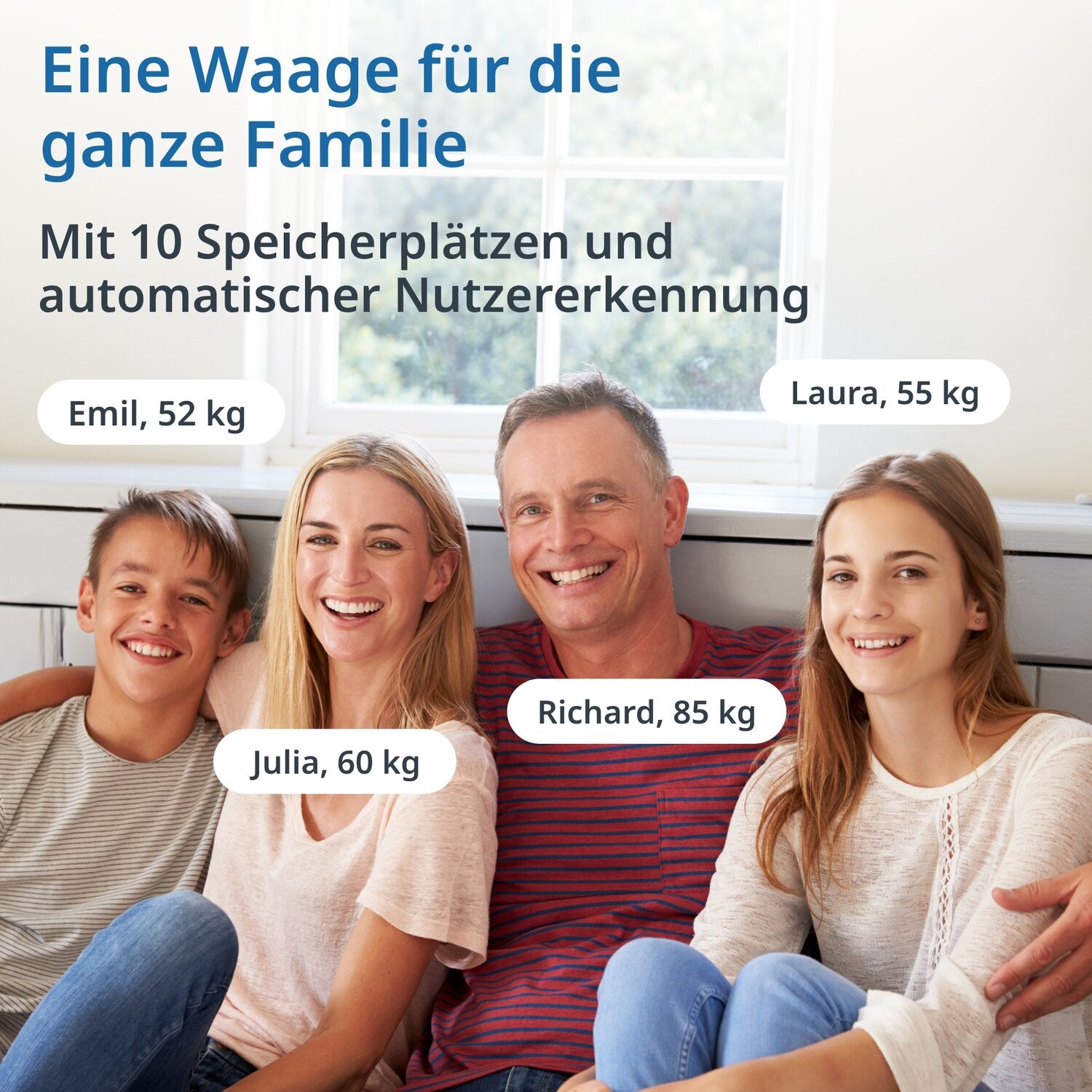 Digitale Körperanalysewaage Ines