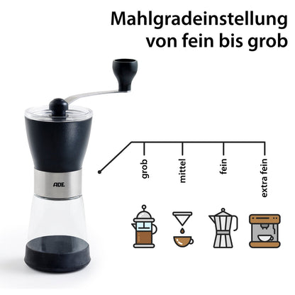Manual coffee grinder