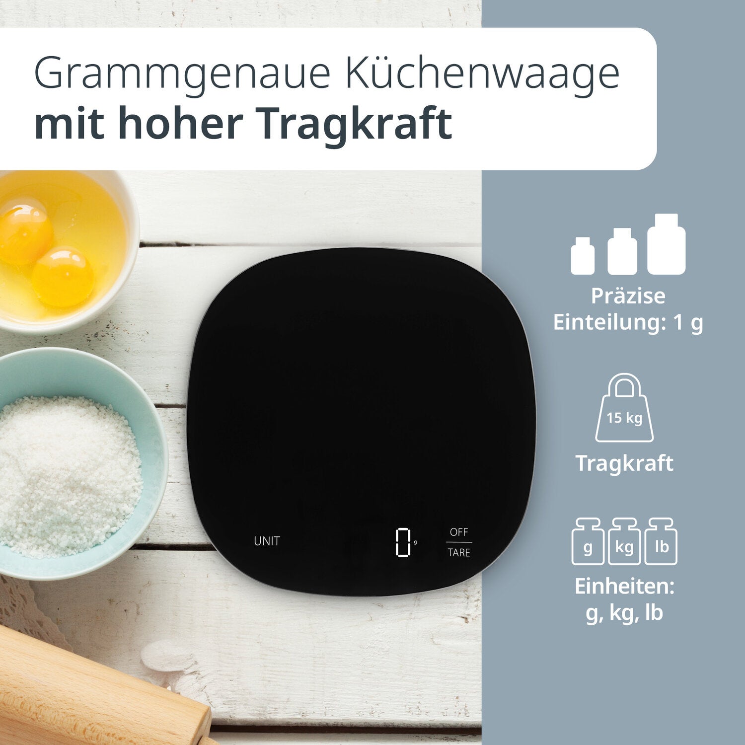 Digitale Küchenwaage