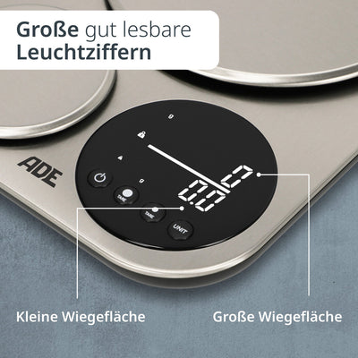 Digitale Dual-Küchenwaage Isabella