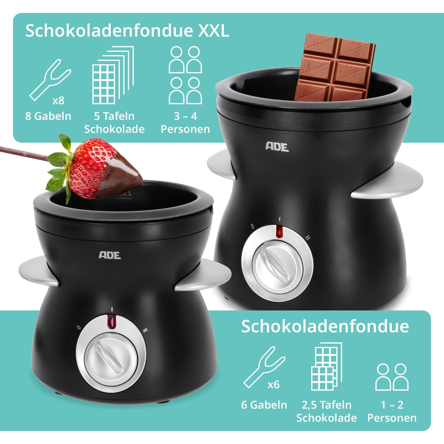 Elektrisches Schokofondue