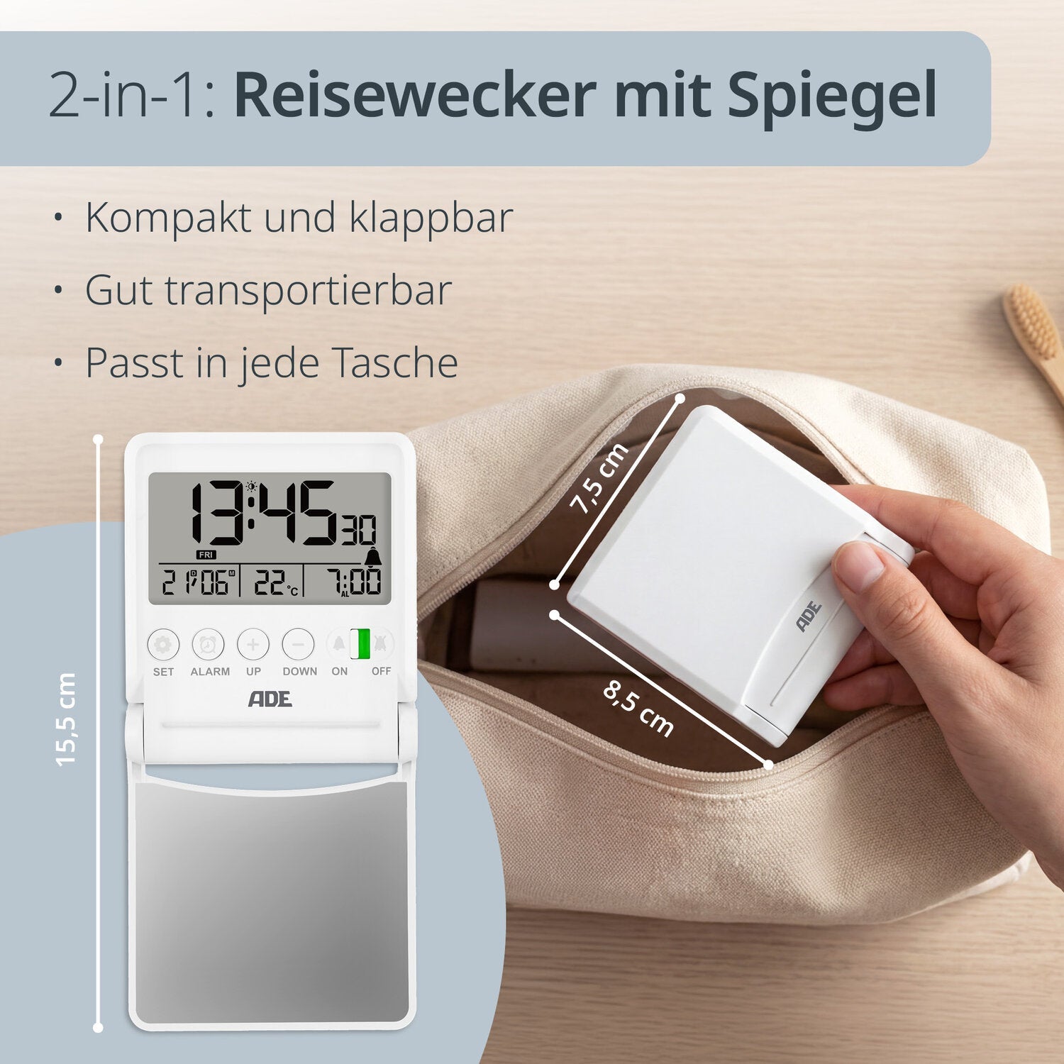 Digitaler Reisewecker