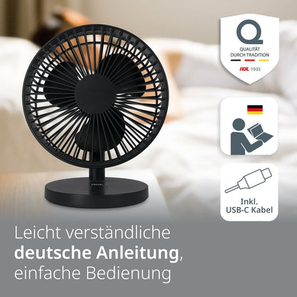 Elektrischer Tischventilator