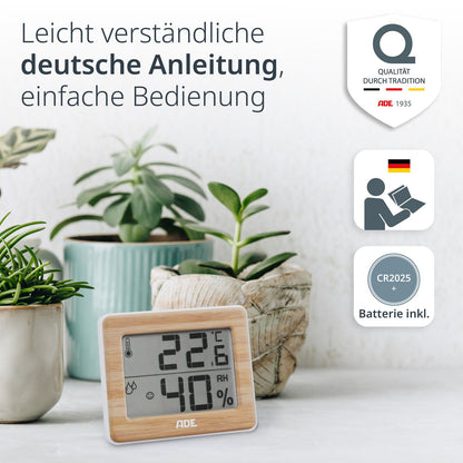 Digital thermo-hygrometer