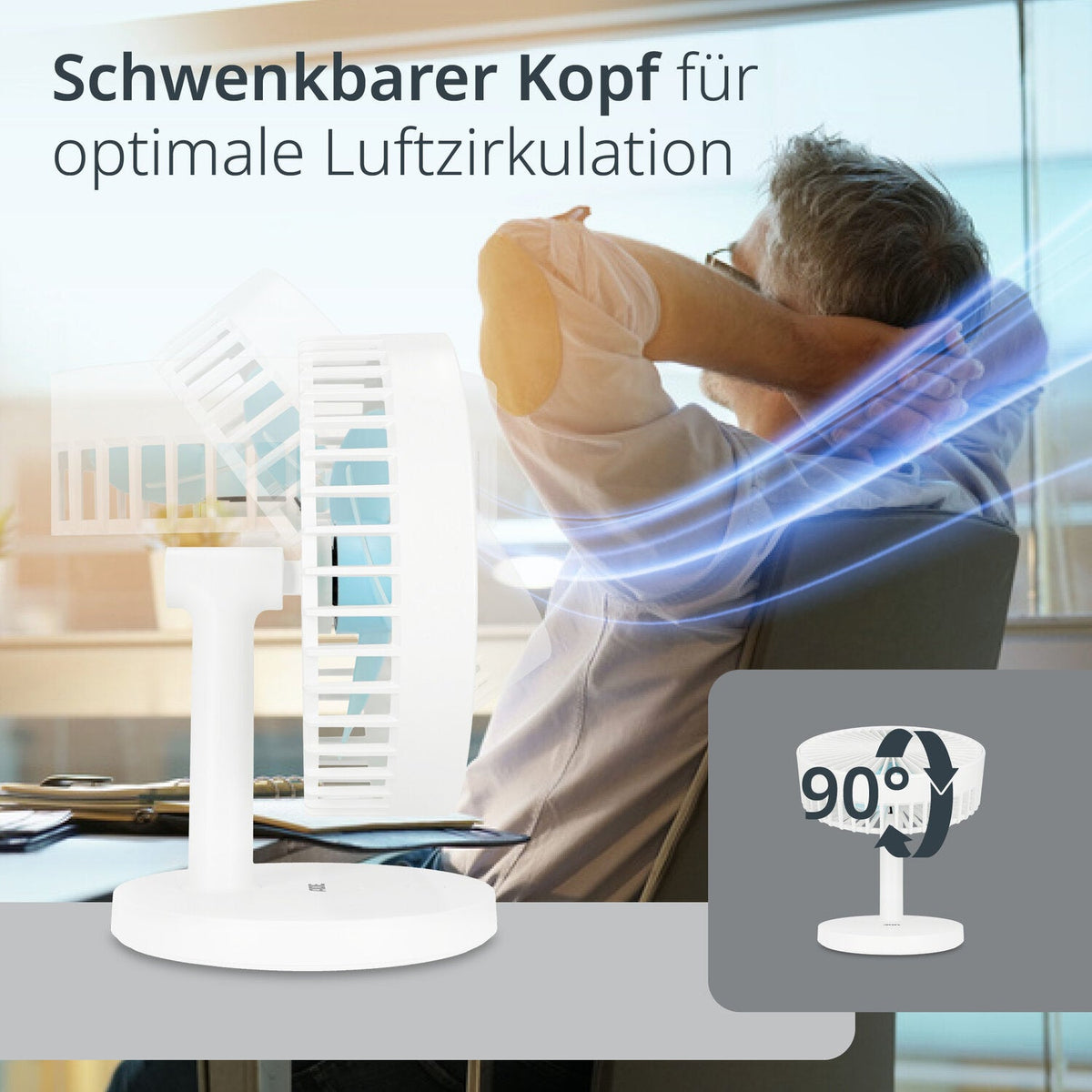 Elektrischer Tischventilator