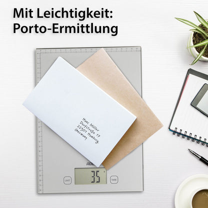 Digitale Waage Bridget mit Zentimetermaß