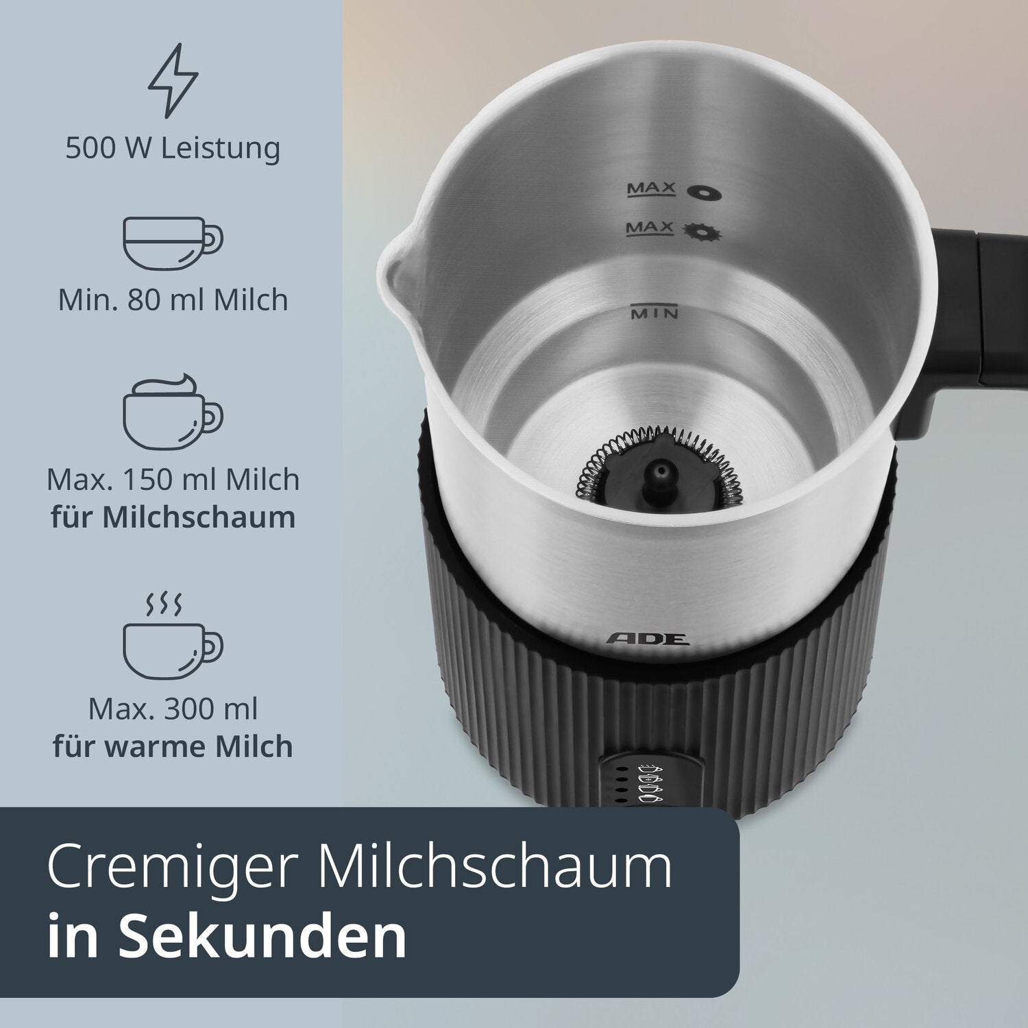 Mini-Milchaufschäumer