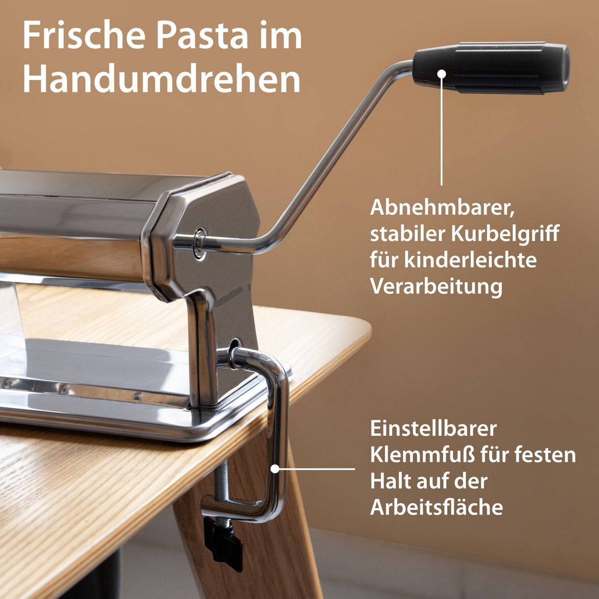 Mechanische Nudelmaschine