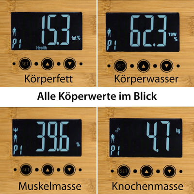 Digitale Körperanalysewaage Barbara