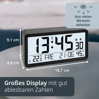 Digitale Tisch- und Wanduhr