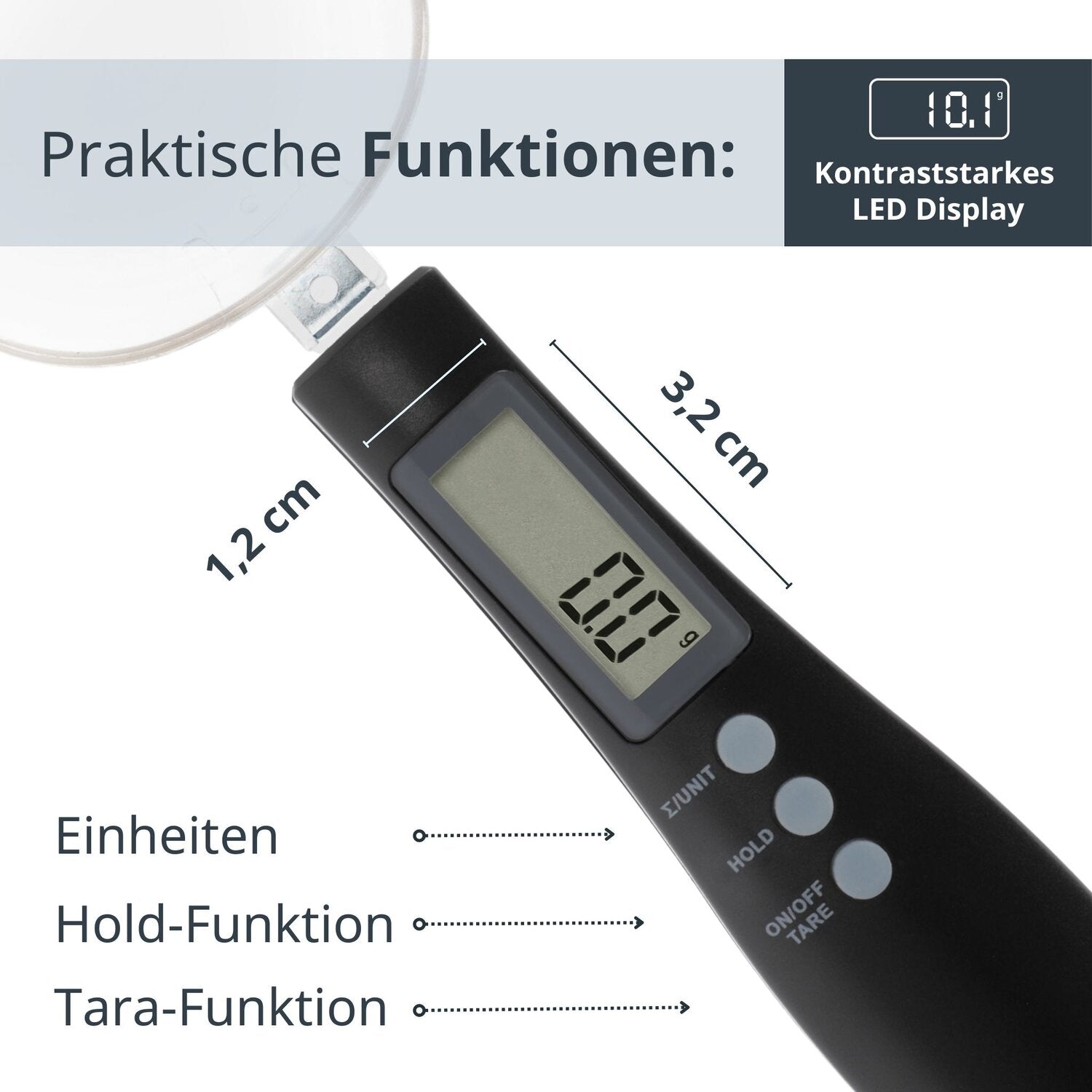 Digitale Löffelwaage