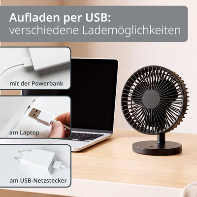 Elektrischer Tischventilator