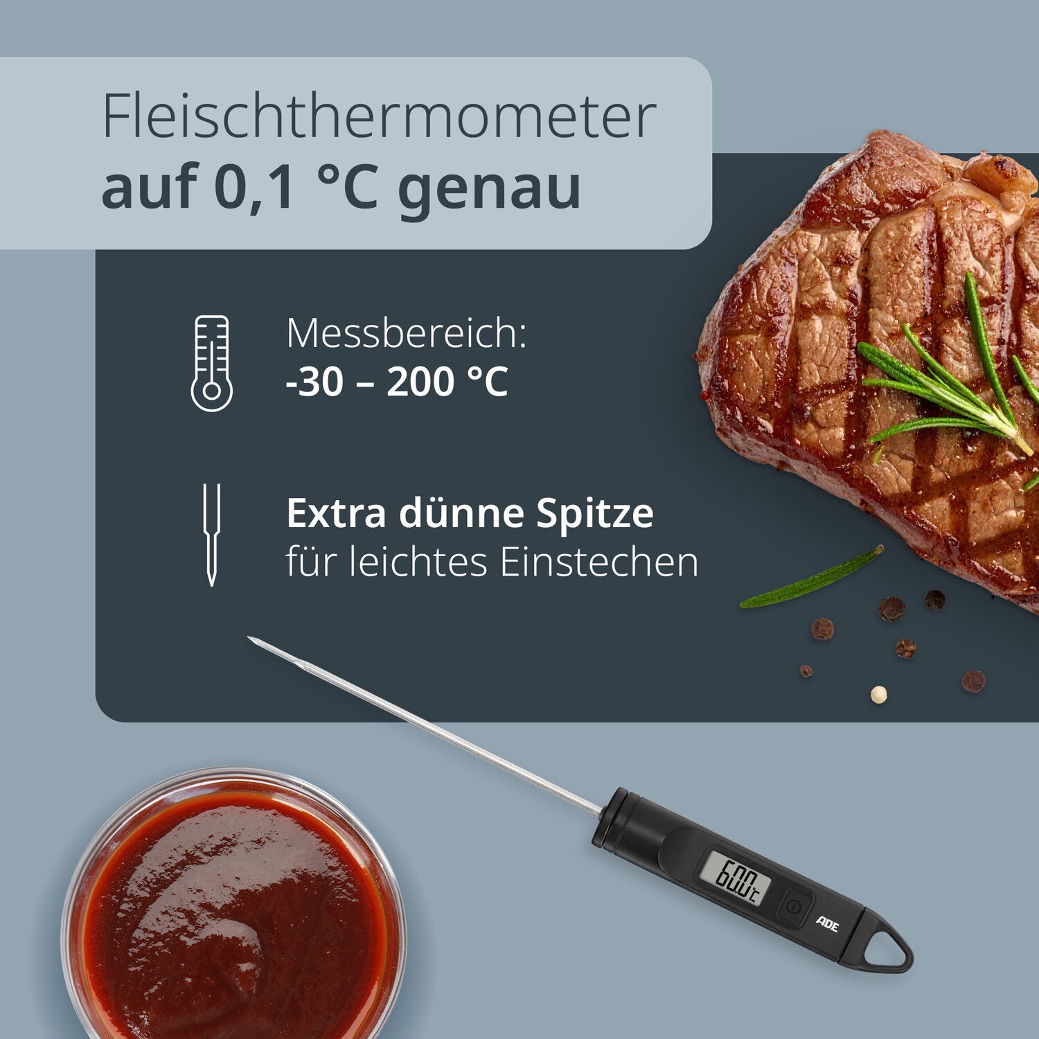 Digitales Küchenthermometer
