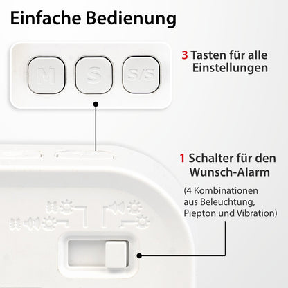 Digitaler Küchentimer mit Kippfunktion
