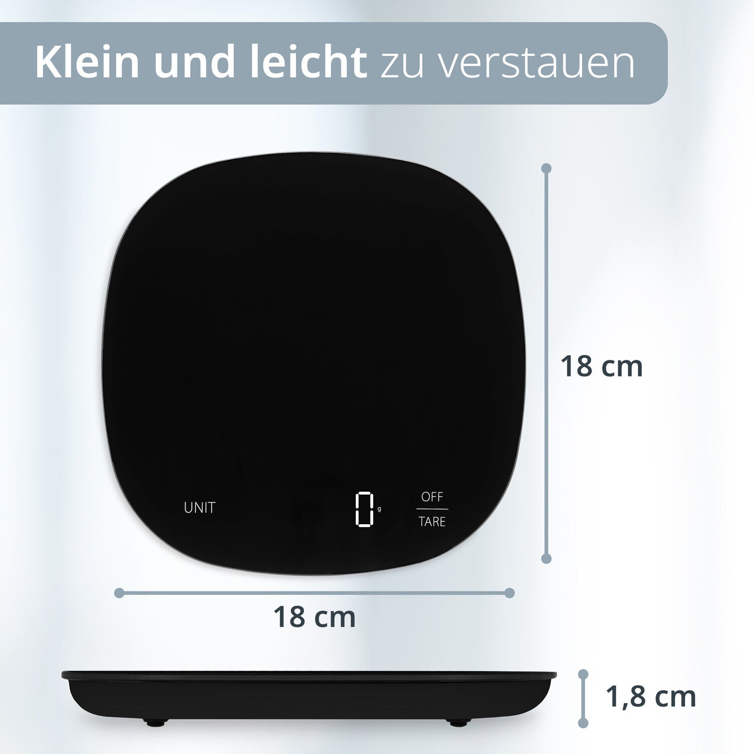 Digitale Küchenwaage
