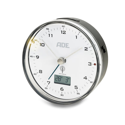 Analog radio-controlled alarm clock