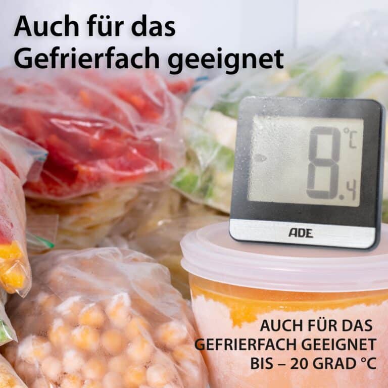 Kühl- und Gefrierschrankthermometer | ADE WS1832 - Gefrierfach geeignet