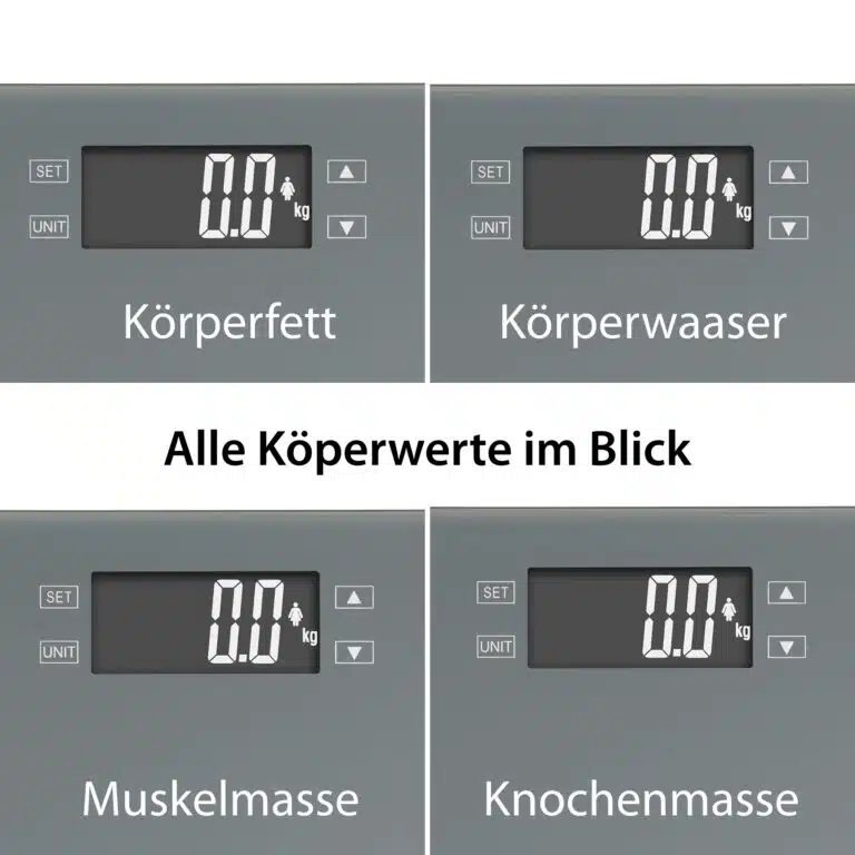 Körperanalysewaage | ADE BA1807 - Körperwerte