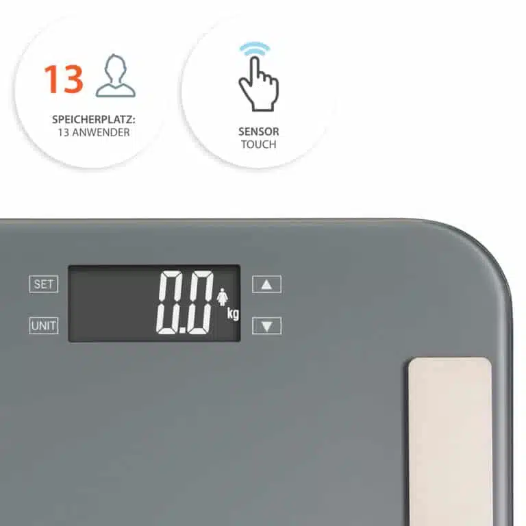 Körperanalysewaage | ADE BA1807 - Sensor Touch