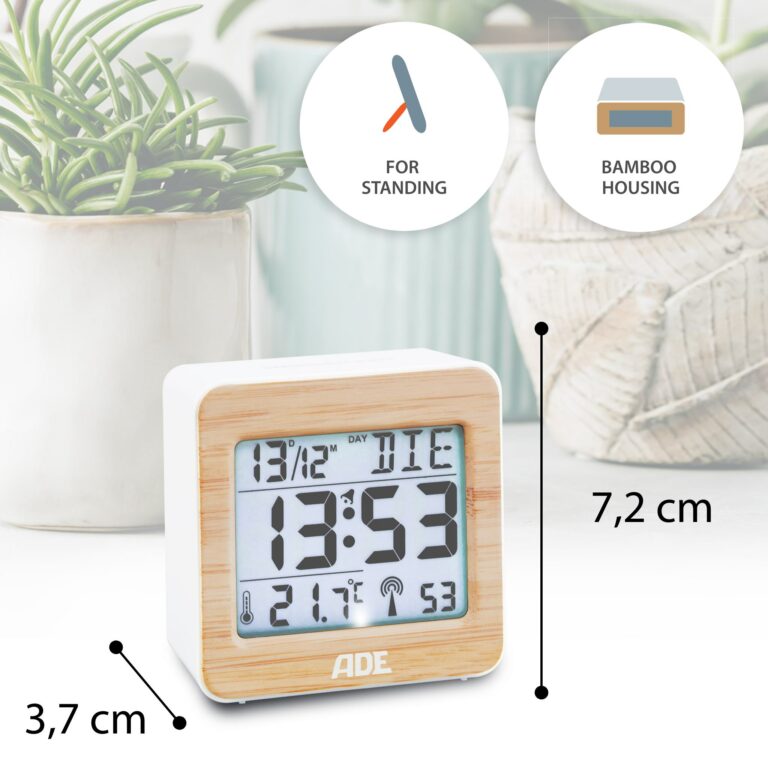 Radio-controlled alarm clock | ADE CK1941
