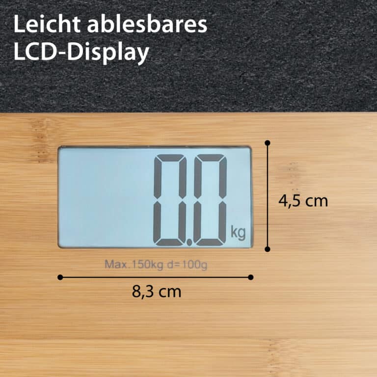 Digitale Personenwaage | ADE BE925 Martina - LCD-Display