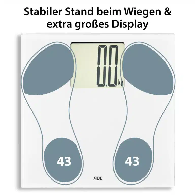 Digitale Personenwaage | ADE BE1723 - stabiler Stand