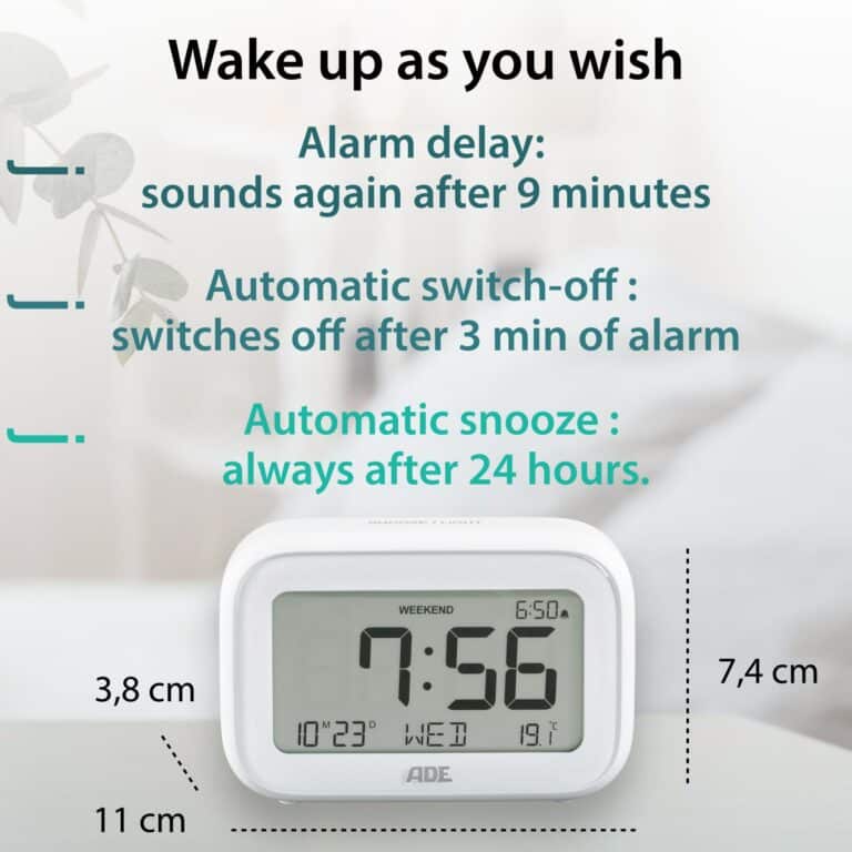 Digital alarm clock | ADE CK2000