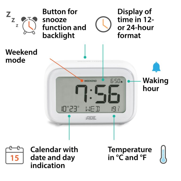 Digital alarm clock | ADE CK2000