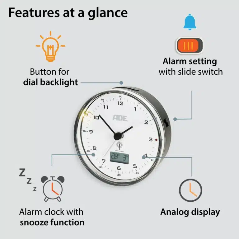 Radio alarm clock | ADE CK2022