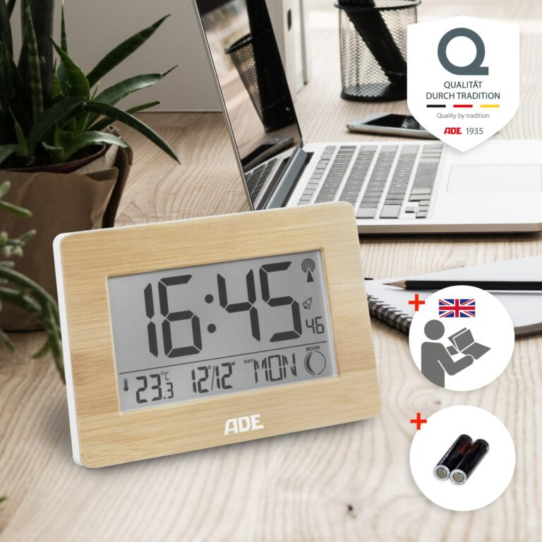 Radio-controlled clock | ADE CK1702