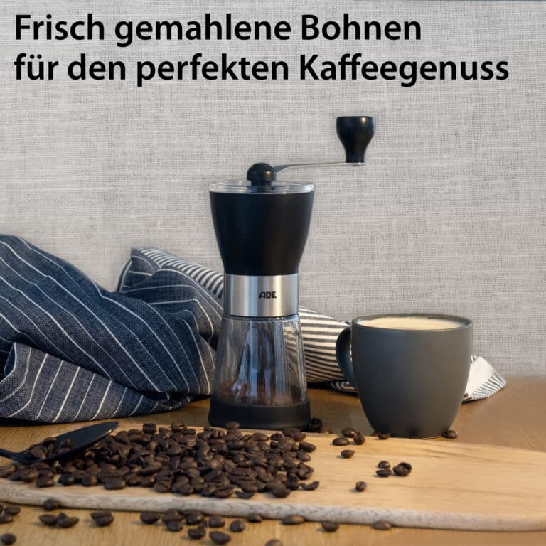 Mechanische Kaffeemühle | ADE KG2000 - gemahlene Bohnen