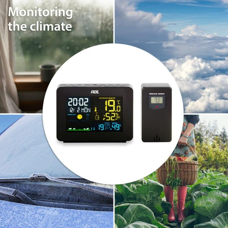 Weather station with wireless outdoor sensor | ADE WS1917