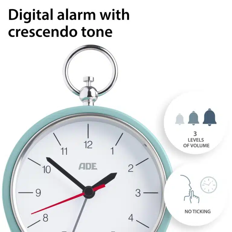 Analog retro alarm clock | ADE CK2008