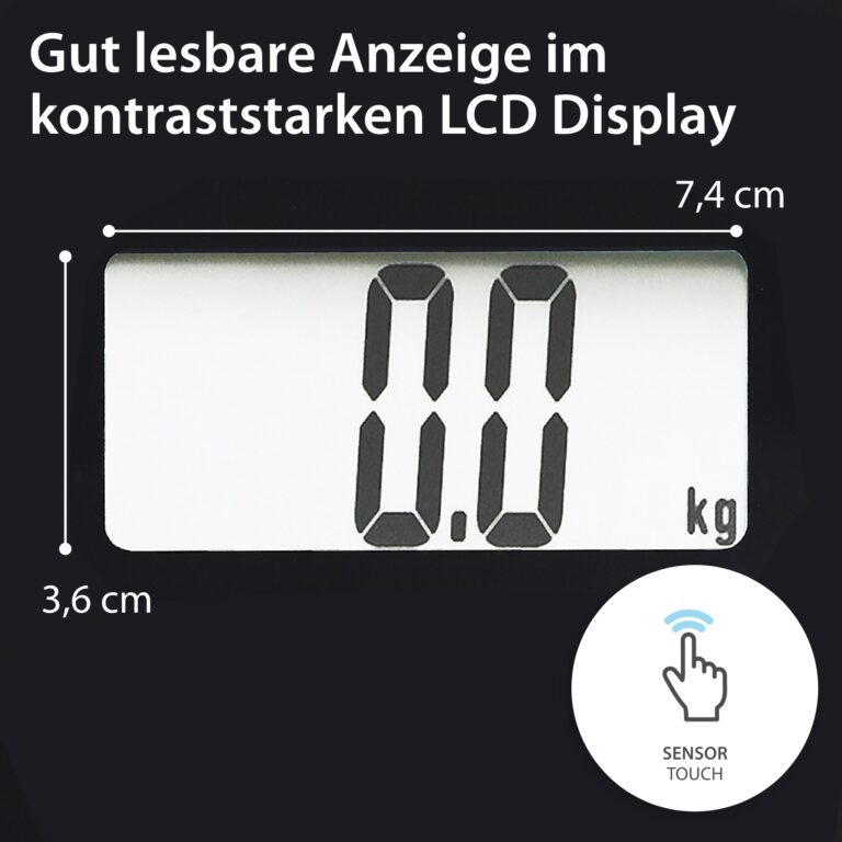 Körperanalysewaage | ADE BA2103-1 - LCD Display