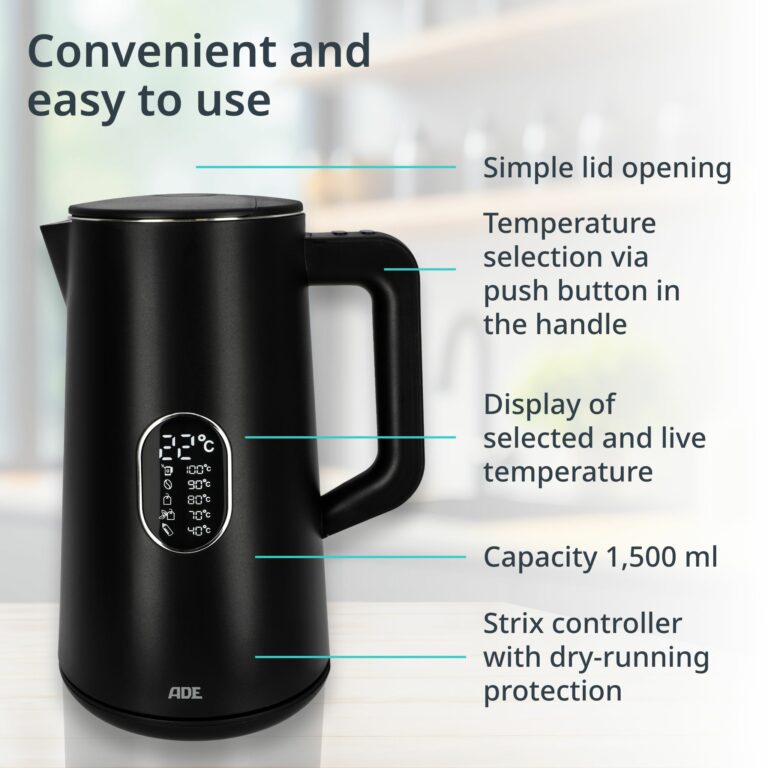 Kettle with temperature setting | ADE KG2100-2