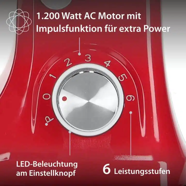 Küchenmaschine | ADE KA2100-1 - Detail Einstellknopf