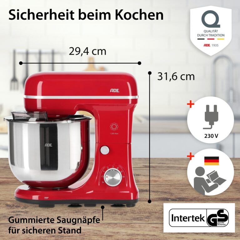 Küchenmaschine | ADE KA2100-1 - Maße