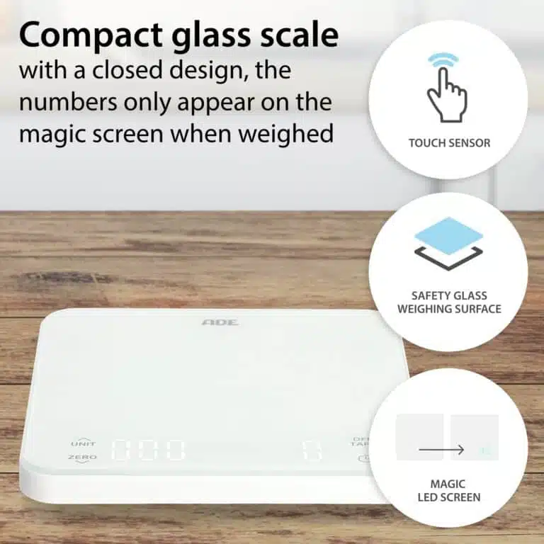 Digital Kitchen Scale with Timer | ADE KE2100 Nuria