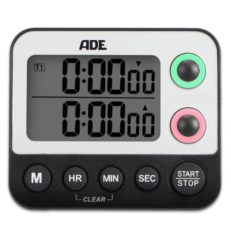 Digitaler Dual-Küchentimer | ADE TD2100-1 - frontal