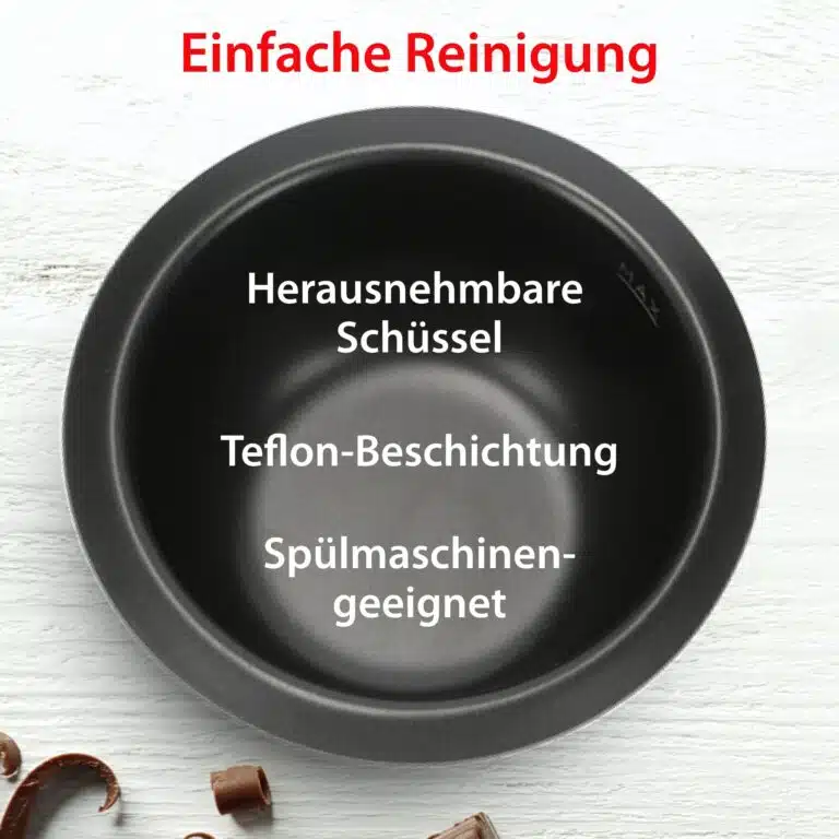 Schokoladen-Fondue | ADE KG2152 - einfache Reinigung