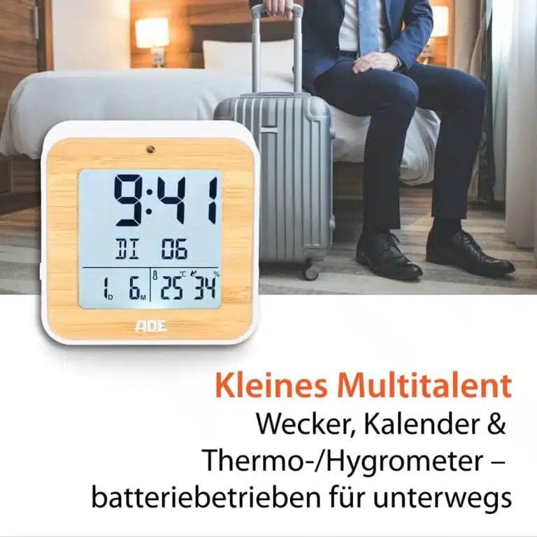 Wecker | ADE CK2112 - Multitalent Hotel