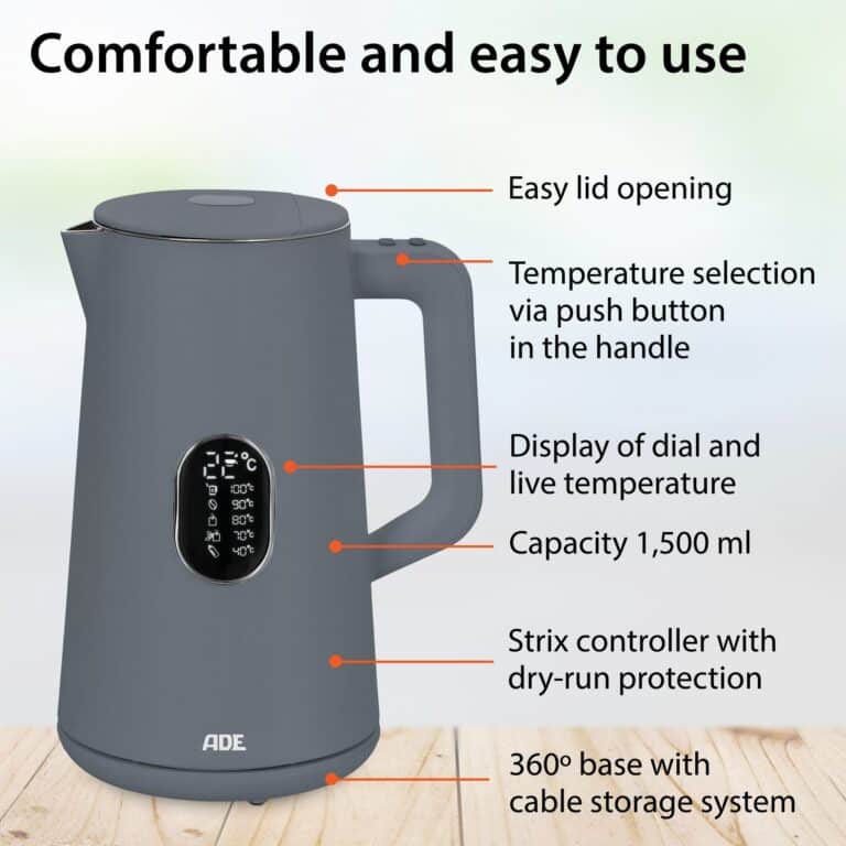 Kettle with temperature setting | ADE KG2100-3